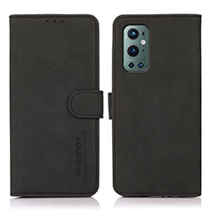 Funda de Cuero Cartera con Soporte Carcasa D01Y para OnePlus 9 Pro 5G Negro