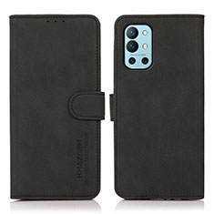 Funda de Cuero Cartera con Soporte Carcasa D01Y para OnePlus 9R 5G Negro