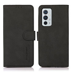 Funda de Cuero Cartera con Soporte Carcasa D01Y para OnePlus 9RT 5G Negro