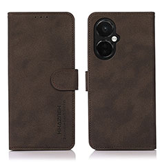 Funda de Cuero Cartera con Soporte Carcasa D01Y para OnePlus Nord CE 3 5G Marron