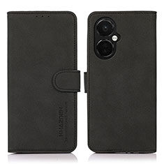 Funda de Cuero Cartera con Soporte Carcasa D01Y para OnePlus Nord CE 3 5G Negro