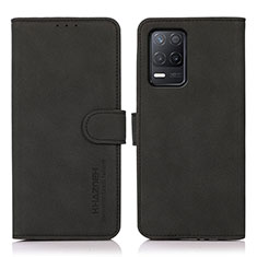 Funda de Cuero Cartera con Soporte Carcasa D01Y para Realme 8s 5G Negro