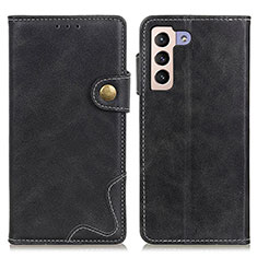 Funda de Cuero Cartera con Soporte Carcasa D01Y para Samsung Galaxy S24 Plus 5G Negro