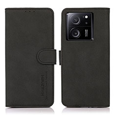 Funda de Cuero Cartera con Soporte Carcasa D01Y para Xiaomi Mi 13T 5G Negro