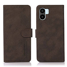 Funda de Cuero Cartera con Soporte Carcasa D01Y para Xiaomi Redmi A2 Plus Marron