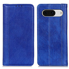 Funda de Cuero Cartera con Soporte Carcasa D03Y para Google Pixel 8a 5G Azul