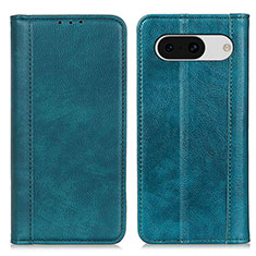 Funda de Cuero Cartera con Soporte Carcasa D03Y para Google Pixel 8a 5G Verde