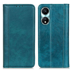 Funda de Cuero Cartera con Soporte Carcasa D03Y para Huawei Honor X5 Plus Verde