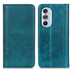 Funda de Cuero Cartera con Soporte Carcasa D03Y para Motorola Moto Edge X30 5G Verde