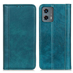 Funda de Cuero Cartera con Soporte Carcasa D03Y para Motorola Moto G 5G (2023) Verde