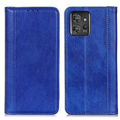 Funda de Cuero Cartera con Soporte Carcasa D03Y para Motorola ThinkPhone 5G Azul