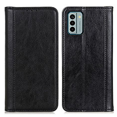 Funda de Cuero Cartera con Soporte Carcasa D03Y para Nokia G22 Negro