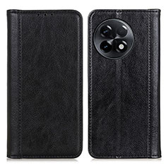 Funda de Cuero Cartera con Soporte Carcasa D03Y para OnePlus 11R 5G Negro