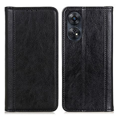 Funda de Cuero Cartera con Soporte Carcasa D03Y para Oppo Reno8 T 4G Negro