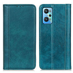 Funda de Cuero Cartera con Soporte Carcasa D03Y para Realme GT Neo 3T 5G Verde