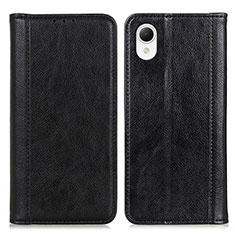 Funda de Cuero Cartera con Soporte Carcasa D03Y para Samsung Galaxy A23s Negro