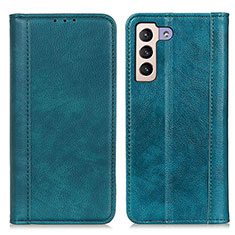 Funda de Cuero Cartera con Soporte Carcasa D03Y para Samsung Galaxy S21 FE 5G Verde