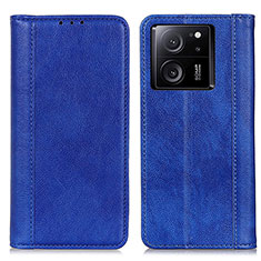 Funda de Cuero Cartera con Soporte Carcasa D03Y para Xiaomi Mi 13T 5G Azul