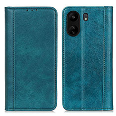 Funda de Cuero Cartera con Soporte Carcasa D03Y para Xiaomi Poco C65 Verde