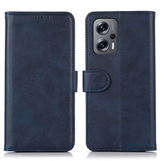 Funda de Cuero Cartera con Soporte Carcasa D03Y para Xiaomi Redmi K50i 5G Azul