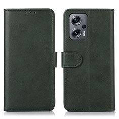 Funda de Cuero Cartera con Soporte Carcasa D03Y para Xiaomi Redmi K50i 5G Verde