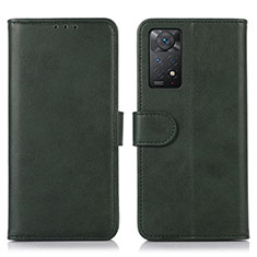 Funda de Cuero Cartera con Soporte Carcasa D03Y para Xiaomi Redmi Note 11 Pro 4G Verde