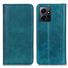 Funda de Cuero Cartera con Soporte Carcasa D03Y para Xiaomi Redmi Note 12 4G Verde