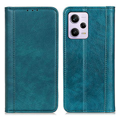 Funda de Cuero Cartera con Soporte Carcasa D03Y para Xiaomi Redmi Note 12 Explorer Verde