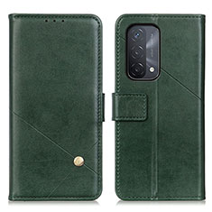 Funda de Cuero Cartera con Soporte Carcasa D04Y para OnePlus Nord N200 5G Verde