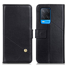 Funda de Cuero Cartera con Soporte Carcasa D04Y para Oppo A54 4G Negro