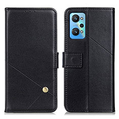 Funda de Cuero Cartera con Soporte Carcasa D04Y para Realme GT Neo2 5G Negro