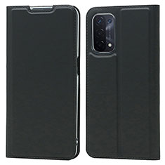 Funda de Cuero Cartera con Soporte Carcasa D05T para OnePlus Nord N200 5G Negro