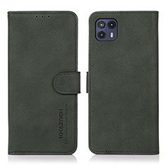 Funda de Cuero Cartera con Soporte Carcasa D08Y para Motorola Moto G50 5G Verde