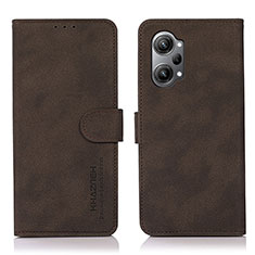 Funda de Cuero Cartera con Soporte Carcasa D08Y para Oppo K10 Pro 5G Marron