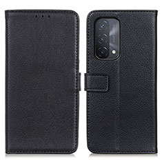 Funda de Cuero Cartera con Soporte Carcasa D09Y para OnePlus Nord N200 5G Negro