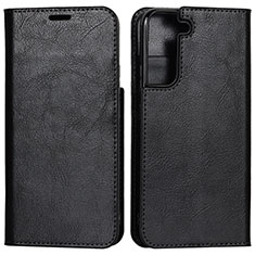 Funda de Cuero Cartera con Soporte Carcasa D13T para Samsung Galaxy S21 5G Negro