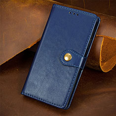 Funda de Cuero Cartera con Soporte Carcasa F02 para Apple iPhone 15 Azul