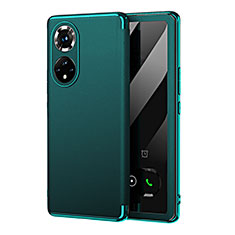 Funda de Cuero Cartera con Soporte Carcasa GS1 para Huawei Honor 50 5G Verde