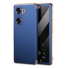 Funda de Cuero Cartera con Soporte Carcasa GS1 para Huawei Honor 60 5G Azul