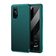 Funda de Cuero Cartera con Soporte Carcasa GS1 para Huawei Honor V40 5G Verde