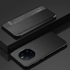 Funda de Cuero Cartera con Soporte Carcasa GS1 para Huawei Mate 50 RS Negro