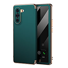 Funda de Cuero Cartera con Soporte Carcasa GS1 para Huawei Nova 10 Verde