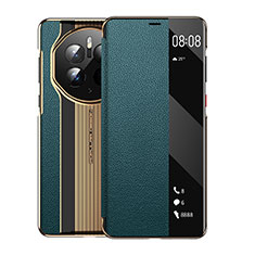 Funda de Cuero Cartera con Soporte Carcasa GS2 para Huawei Mate 50 Pro Verde