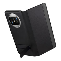 Funda de Cuero Cartera con Soporte Carcasa GS3 para Huawei Mate X5 Negro