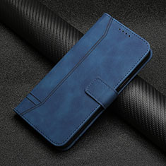 Funda de Cuero Cartera con Soporte Carcasa H01X para Google Pixel 6 Pro 5G Azul