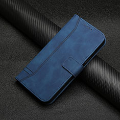 Funda de Cuero Cartera con Soporte Carcasa H01X para Samsung Galaxy A73 5G Azul