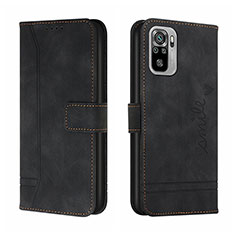 Funda de Cuero Cartera con Soporte Carcasa H01X para Xiaomi Redmi Note 11 SE India 4G Negro