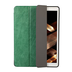 Funda de Cuero Cartera con Soporte Carcasa H02 para Apple iPad 10.2 (2020) Verde