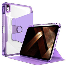 Funda de Cuero Cartera con Soporte Carcasa H02 para Apple iPad 10.9 (2022) Morado