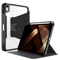 Funda de Cuero Cartera con Soporte Carcasa H02 para Apple iPad 10.9 (2022) Negro